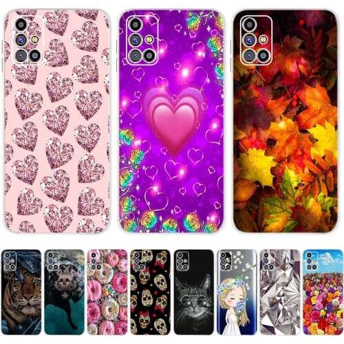 For Samsung M31s Case Silicone Painting Soft TPU Back Cover For Samsung Galaxy M31s Case on M31 S M 31S Galaxy M31S Phone Cases