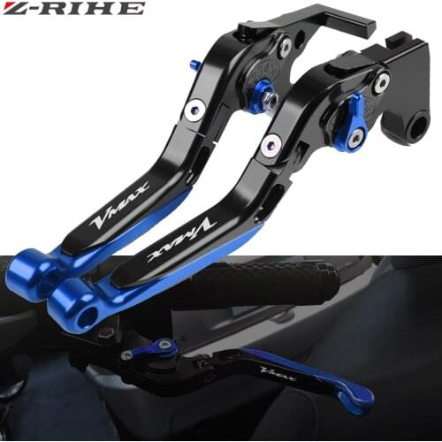 For Yamaha V-MAX VMAX 1200 1990-2008 2007 Motorcycle Accessories Extendable Adjustable Foldable Handle Levers Brake Clutch Lever