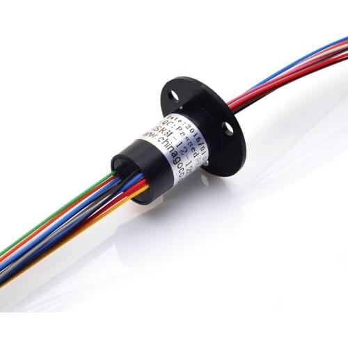 Robot Slip Ring Electric Slip Ring Electric Ring Conductive Ring Slip Ring Rotating Joint Brush Mini 12 Way Slip Ring