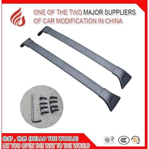Black color screw install Aluminium alloy roof rack cross bar for CX-5 cx5 2017 2018 2019 car accessories