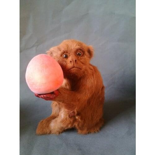 Simulation monkey model,polyethylene&furs 15x20cm toy.home decoration Xmas gift w4209