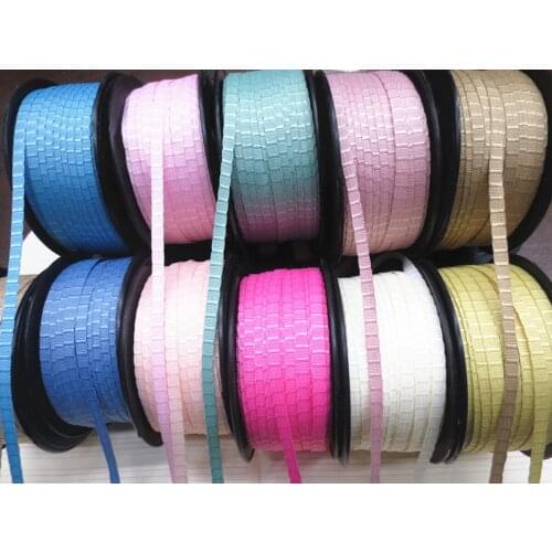 New 5mm Horizontal Stripe Ribbon 100 Yards DIY Handmade Materials Headdress Bow Cake Packaging Colorful Grosgrain Ribbon 255