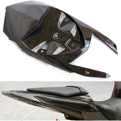 Motorcycle Carbon Fiber Under Tail Rear Seat Fairing Protection Accessories Cowl Cover For BMW S1000RR 2015 - 2018 S 1000 RR 17