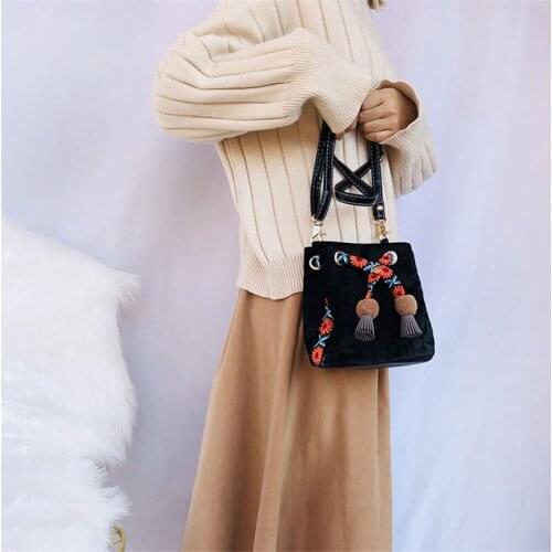 PJ.SDZM Fringed Bags For Women