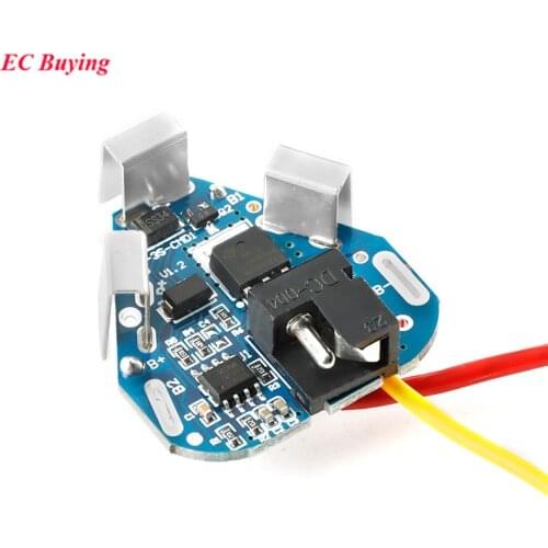 3S 12.6V 6A BMS Li-ion Lithium Battery Protection Board 18650 Power Bank Balancer Battery Equalizer PCB Board for Electric Drill