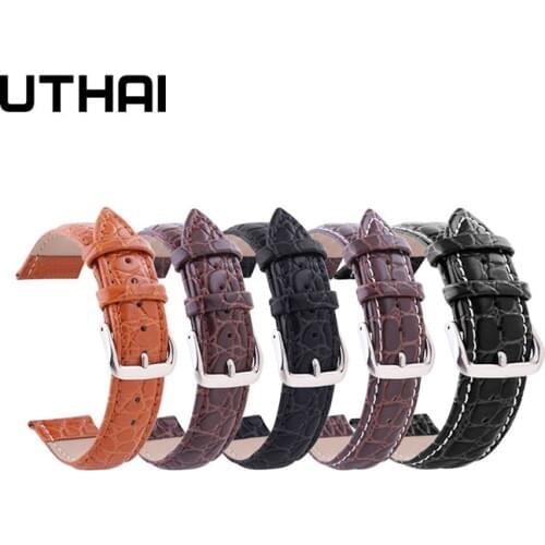 UTHAI P02 22mm Watch Band Genuine 20mm Watch Strap 10-24mm Watch Accessories High Quality 22mm Watch Band Watchbands