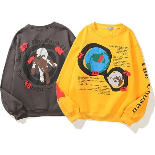 2021 Autumn New Tracksuit Male Female Jerseys Kanye Hoddie Vintage Hip Hop Clothes Mens Male Coat 2021 Long Sleeve Sweatshirts