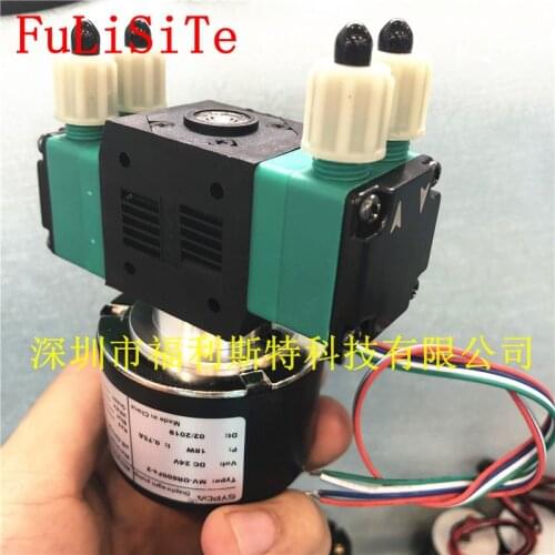 Two head inkjet printer inks pump liquid big pump eco solvent Solution Supply 24V 18W 600ml/min big pumps