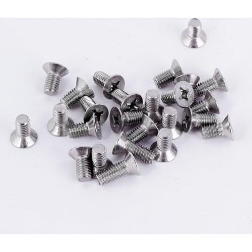 100PCS Custom stainless steel 304 socket countersunk head screws, 4#-40 UNC screws
