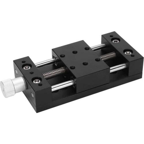 X-Axes Manual Fine-Tune Platform Accurate Scaled Horizontal Sliding Stage for Optical Equipment