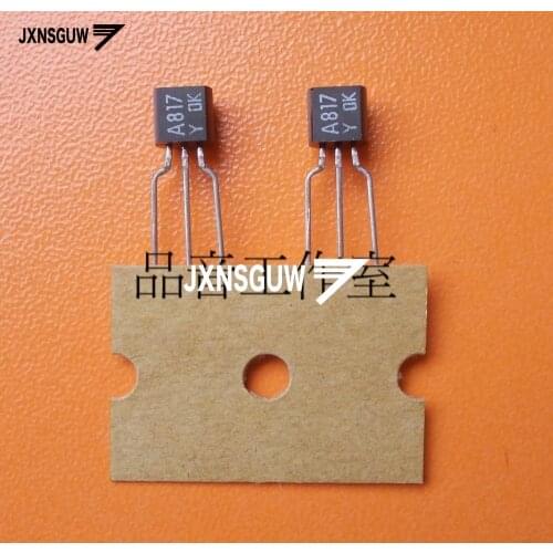 10pair 2SA817 2SC1627 Y TO-92 Transistor A817 C1627 Audio Power Amplifier 2SA817-Y 2SC1627-Y power transistor Taping White word