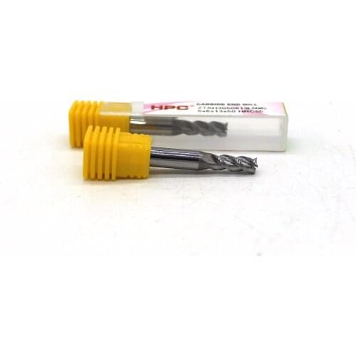 5*6*50 of 3 flutes HRC 60 mill cutter solid carbide end mill CNC machine milling tools