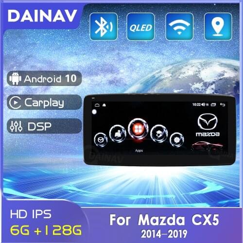 12.3 inch 128GB Car Radio 2 din Android For Mazda CX5 2014-2019 Car Stereo Autoradio Auto Audio GPS Navigation CarPlay HD Screen
