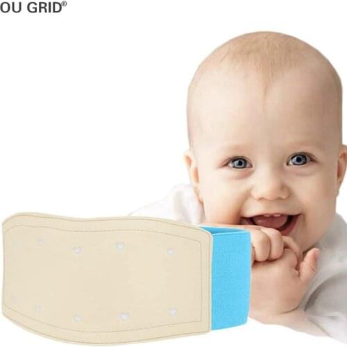 Umbilical Navel Hernia Truss Bel for Infant and Child Belly Band Infant Abdominal Binder for Hernia Support Truss Kids
