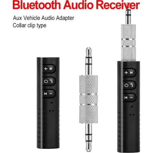 Bluetooth Receiver Car Bluetooth AUX 3.5mm Music Bluetooth Audio Receiver Handsfree Call Car Transmitter Auto Adapter