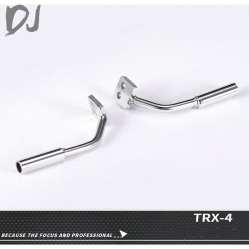 DJ TRAXXAS TRX-4 Upgrade Parts Metal Exhaust Pipe Plating Remote Control Cars RC Car Accessories carro de control remoto