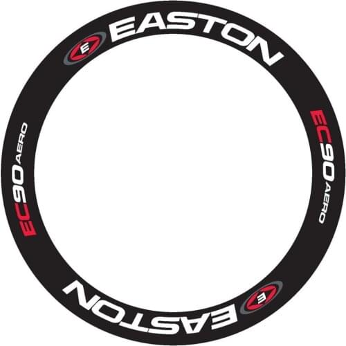 EC90 Carbon Wheel Stickers Rims Decals Waterproof Sticker Reflective For 40/45/50/55/60mm Bicycle Bike TWO WHEELS