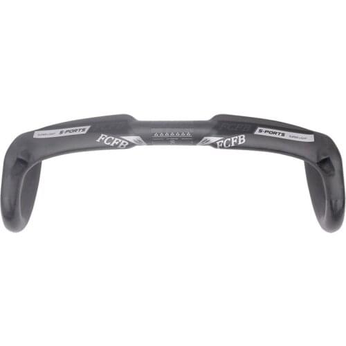 FCFB UD Carbon Handlebar Full Carbon Fiber Road Bike Carbon Handlebar Road Bike Handlebar Bike Accessories Size 400/420/440mm