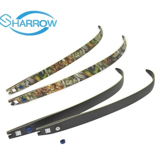 JUNXINGF166 30-55lbs ILF Recurve Bow Limbs H21 64" Limb For Archery Training Shooting Practice Hunting Camping