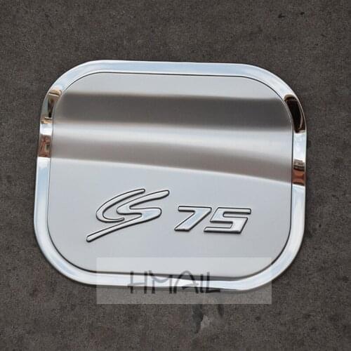 Stainless steel fuel tank cover for 2013 14 15 16 17 CS75 car-styling trim oil fuel cap protective decorat film cover stickers