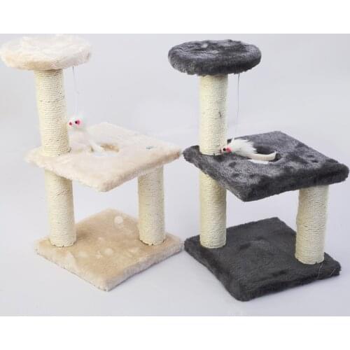 Small Cat Tree House Cat Cat Scratchers Climbing Frame cat scratching post cat tree house cat furniture
