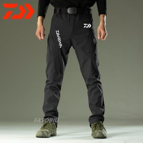 2021 New Daiwa Mens Breathable Waterproof Fishing Pants Hiking Hunting Camping Outdoor Sport Quick Dry Tactics Fishing Clothes