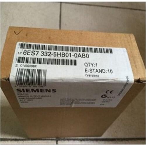 New 6ES7332-5HB01-0AB0 Siemens SM322 analog output module 6ES7332-5HB01-0AB0