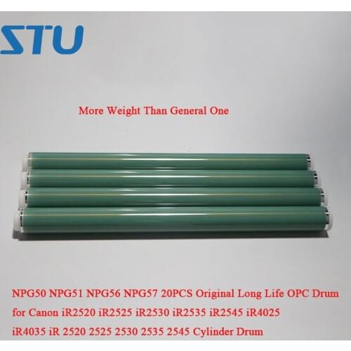 NPG50 NPG 51 56 57 20PCS OPC Drum for Canon iR2520 iR2525 iR2530 iR2535 iR2545 iR4025 iR4035 iR4045 iR4051 iR4225 iR4235 iR4245