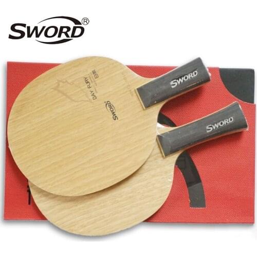 Sword DAY FURY 7 Ply Pure Wood Table Tennis Blade Racket for Ping Pong Bat [Playa PingPong]
