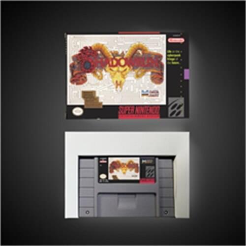 Shadowrun - RPG Game Card Battery Save US Version Retail Box