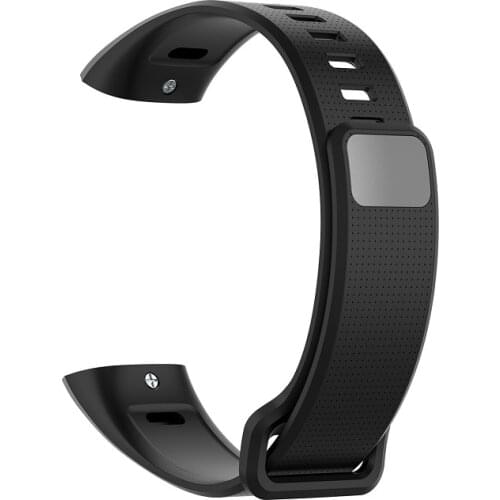 Silicone Watch Band Bracelet Strap for HUAWEI Band2 Pro/ Band2/ ERS-B19/ERS-B29 Smartwatch Accessories Watch Strap Wristband Bla