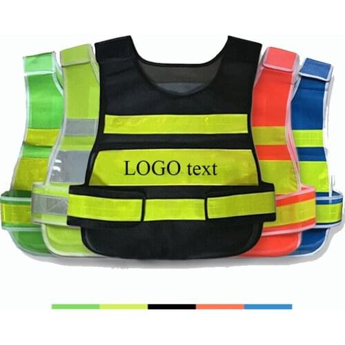 Security Visibility Reflective Vest Construction Traffic Cycling Wear Reflective Safety Clothing Motorcycle Reflective Jacket