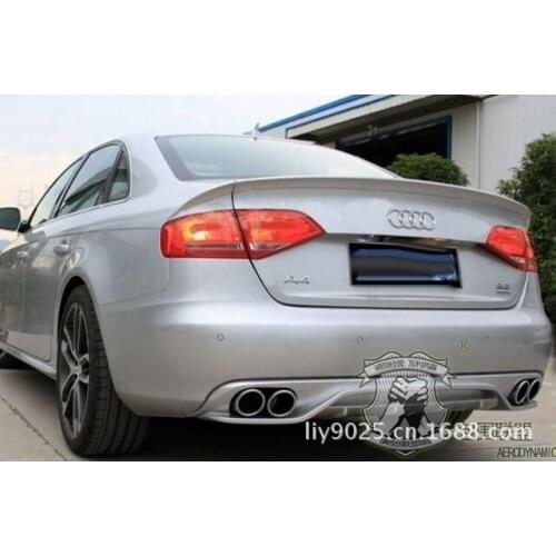 Suitable for A4l 2009-11 Refitted Abt Lip Guide Audi A4lb8 Rear Spoiler