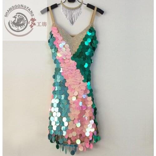 New style Latin dance costumes senior women sequins diamond latin dance dresses for women latin dance competition dresses S-4XL