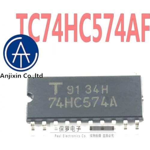 10pcs 100% orginal and new integrated circuit TC74HC574AF 74HC574A SOP20-5.2MM in stock