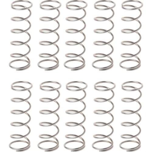 10Pcs Mouse Wheel Roller Springs for Logitech G9X M705 MX1100 M950 G502 G500 G500S G700 G700S Mouse Accessories