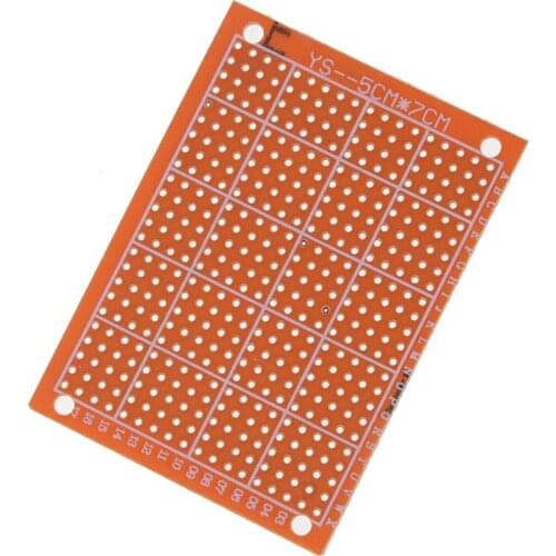 10Pcs DIY Prototype Paper PCB Universal Experiment Matrix Circuit Board 5x7CM
