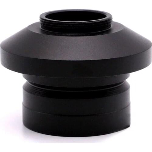 1X Microscope Adapter C-Mount Mounting CCD Camera Adapter Diameter 38mm Digital Tube for NIKON Microscope Camera