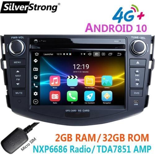 2Din IPS DSP,Android 10,Car DVD,for Toyota Rav4,RAV 4 Audio,Video,Auto Stereo,GPS Navigation Radio,RDS,DVR WIFI