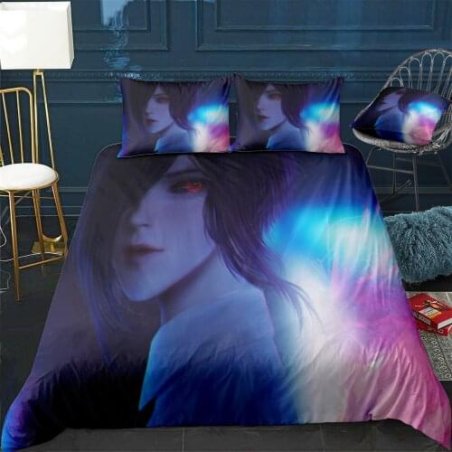 Girl City Sunset Touka Kir Duvet Cover Comfortable Quilt Home Decora Design Universal Bedding Set Bedclothes+Pillowcase 3pcs