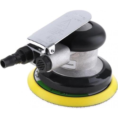 5 Inch Non-vacuum Matte Surface Circular Pneumatic Sandpaper Random Orbital Air Sander Polished Grinding Machine Hand Tools