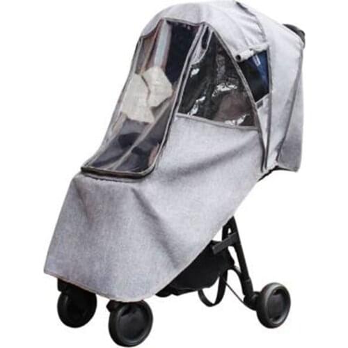 Baby Stroller Accessories Rain Cover Warm Waterproof Windproof Raincoat Protector Dust Shield Universal for Baby Pram Trolley