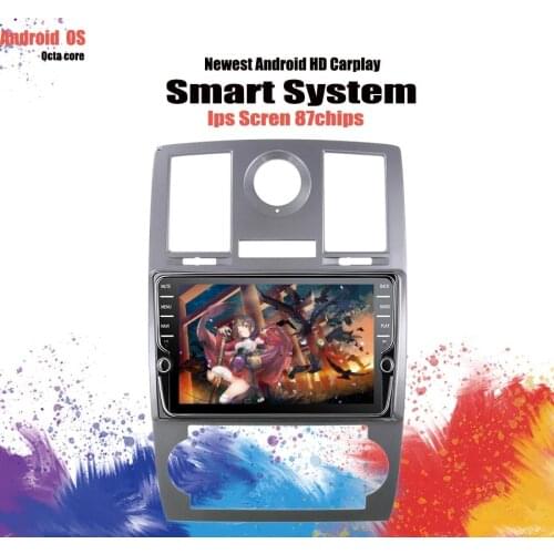 8" Android 10 4G RAM 64G Car Dvd Player for Chrysler 300C 2004 2011 Car Radio Stereo Cassette HU Head Unit pc Tablet dvr cam dab