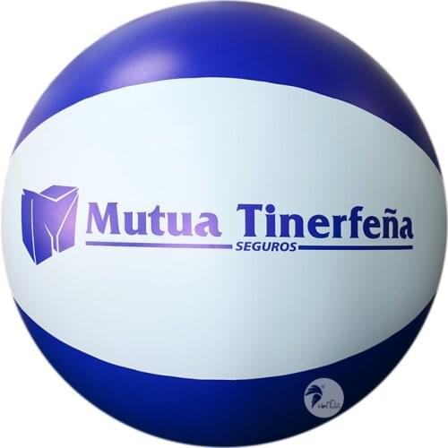 Giant Outdoor Beach Custom Printed Logo Advertising Inflatable Ball Beach Balloon