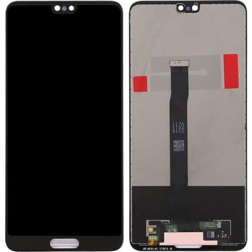 Huawei P20 LCD Display Touch Screen Digitizer Assembly EML L29 L22 L09 AL00 For Huawei P20 LCD With Frame Replacement