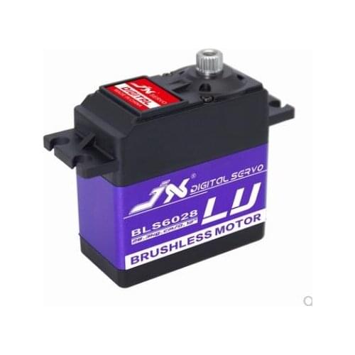 JX BLS6028 28kg 2BB Aluminium Shell Metal gear Brushless Digital Servo For RC Model Helicopter Parts