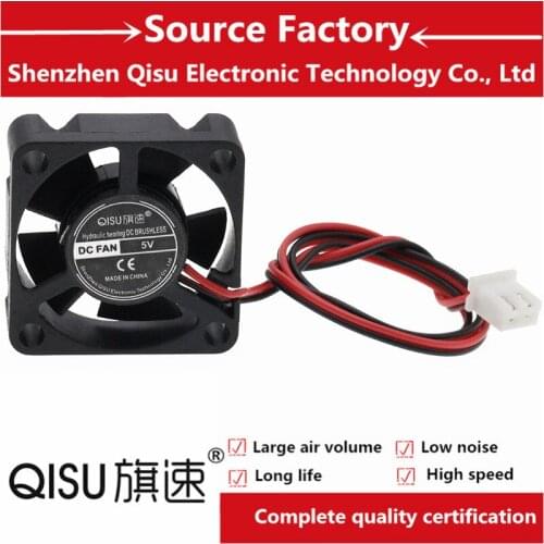 QISU/DC 5V 12V 24V 3cm 30mm 30x30x10mm 3010 Brushless Mini Cooler Cooling Fan 3D Printer Cooler Fan 4.9
