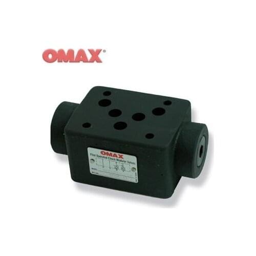 OMAX Pilot Operated Check Modular Valves MODEL MPC-03-W-20 MPC-03-A-20 MPC-03-B-20 MPC-02-W-20 MPC-02-A-20 MPC-02-B-20
