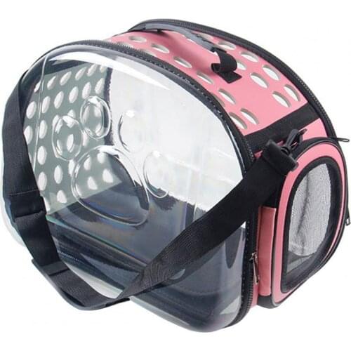 Dog Carrier Bag Comfortable Ventilated EVA Two-sided Entry Pet Bag for Outdoor