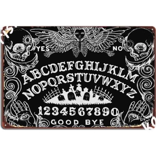 Black Witch Board Metal Signs Club Cinema personalized Wall Plaque Tin sign Posters
